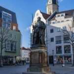 Auch das ist Jena im März. Frühlingshafte Sonne ..