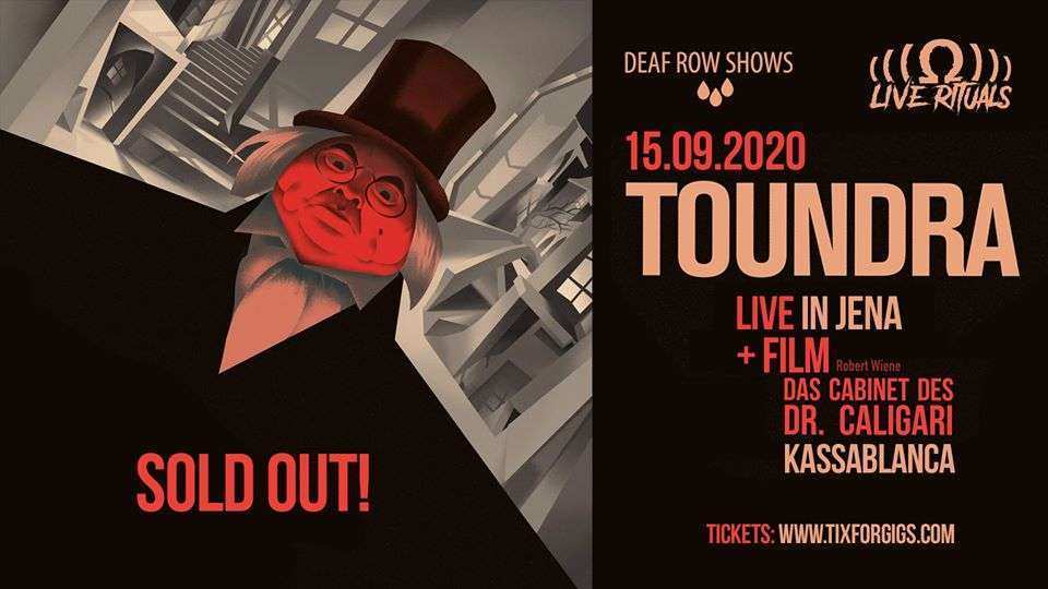 Toundra plays 'Das Cabinet Des Dr. Caligari' 15.09.2020 im Kassa Jena