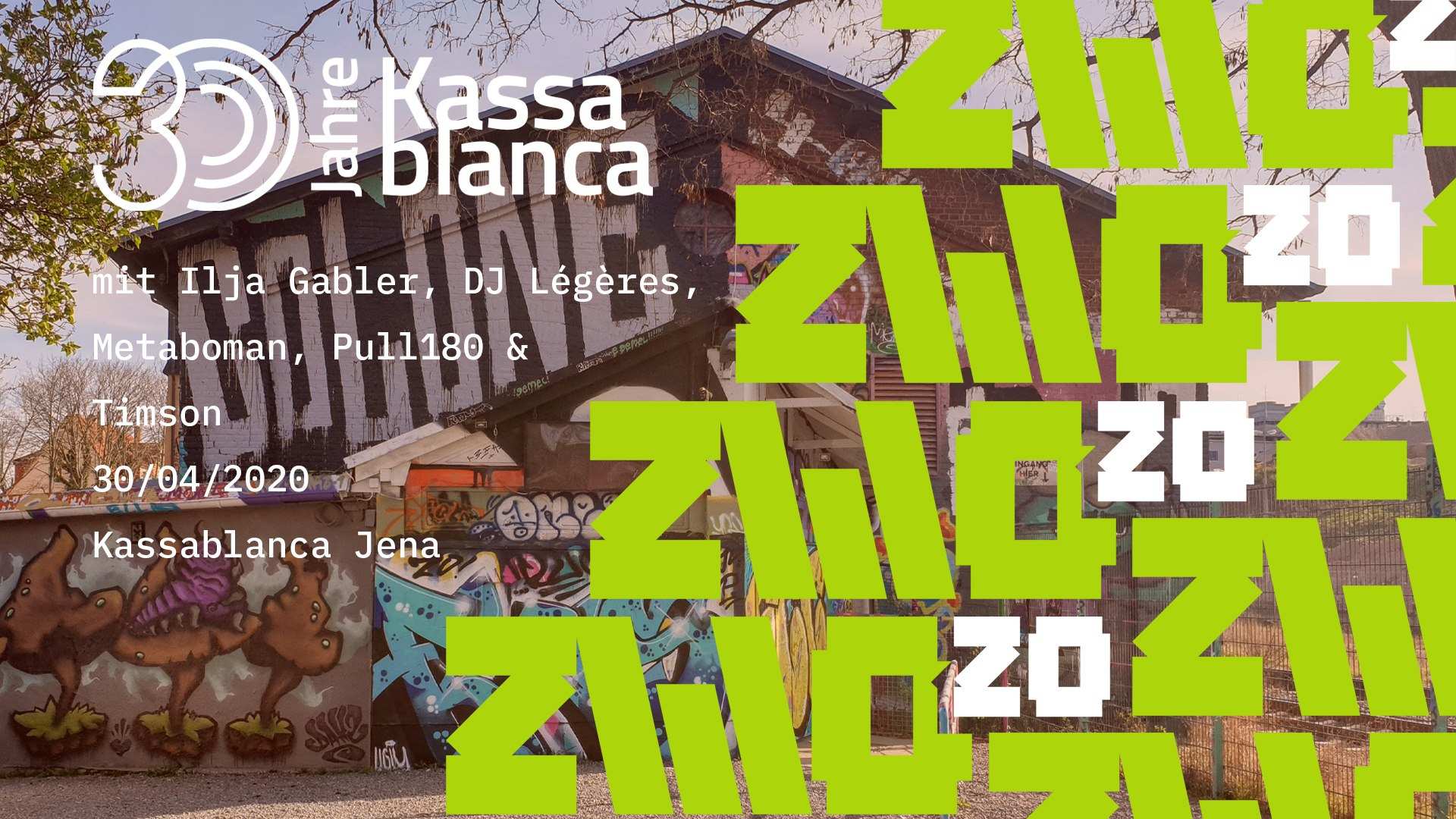 ZWO20 • 30 Jahre Kassablanca // Online-Event