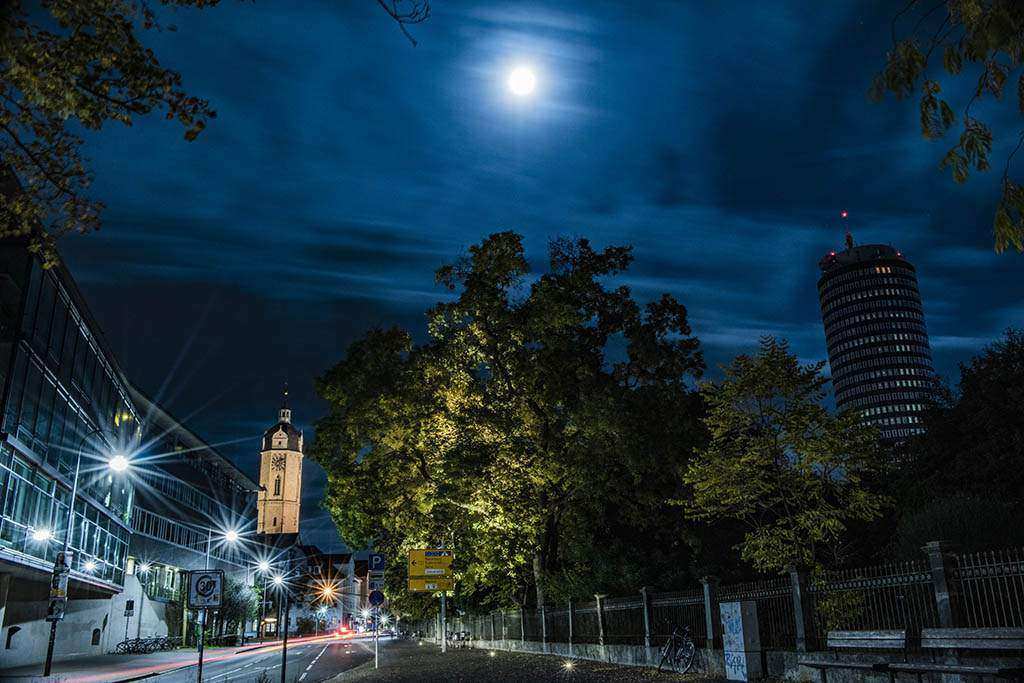 Jena .. die Lage am Abend, Freitag 03.04.2020