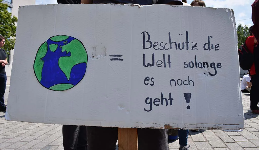 Fridays for Future Jena - Demo zu Konjunkturpaket der Bundesregierung