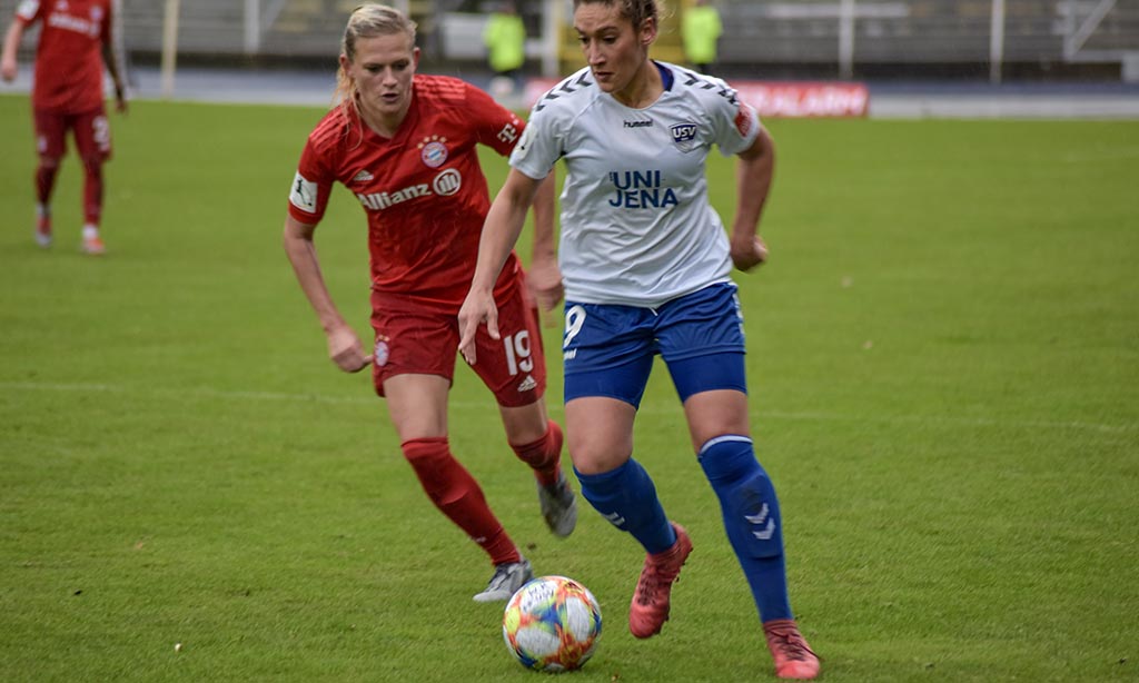 Die Bundesligafrauen vom FF USV JENA reisen am Sonntag nach München