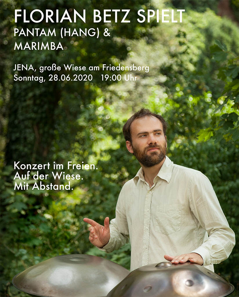 Florian Betz, FREIRAUM TOUR Konzert in Jena am 28.06.