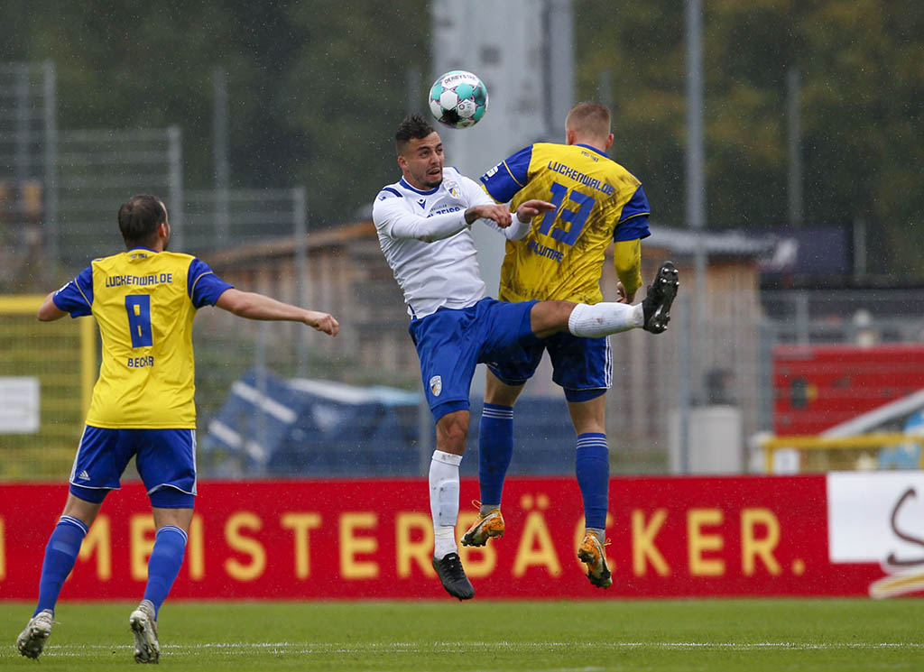 Neun Punkte aus drei Spielen: Der FC Carl Zeiss Jena beendet am Samstagnachmittag seine englische Woche mit einem 2:0-Heimsieg gegen den FSV Luckenwalde.