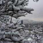 Schnee in Jena. Winterliche Perspektiven.