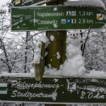 Schnee in Jena. Winterliche Perspektiven.