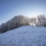 Die Leuchtenburg, winterliche Sichtweisen in Thürigen im Januar 2021