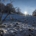Die Leuchtenburg, winterliche Sichtweisen in Thürigen im Januar 2021