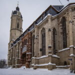 Winter extrem im Fabruar. Jena versinkt im Schnee.