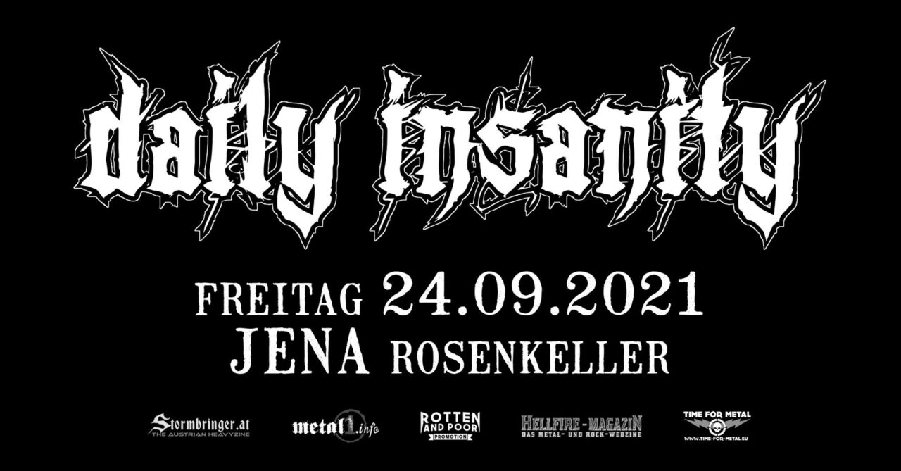 Daily Insanity • Jena am 24. Septemper im Rosenkeller