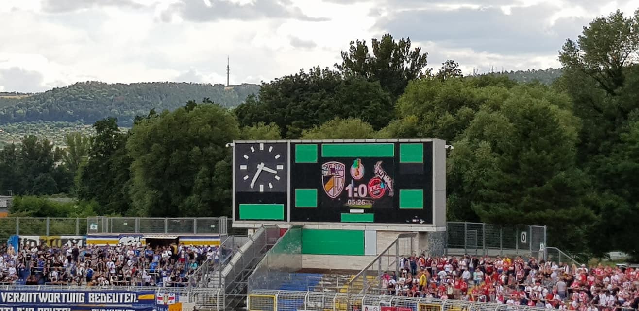 DFB Pokal 1. Runde, FCC - Köln, So. 08.08.2021