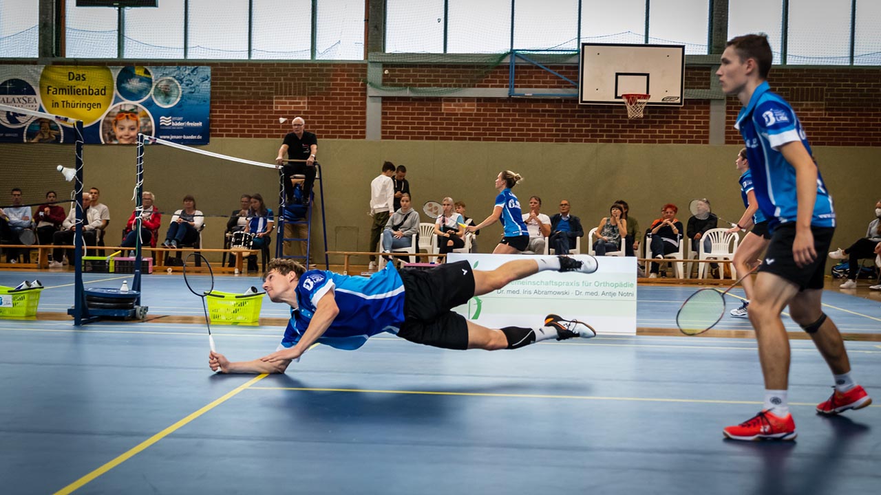 Badminton-Bundesliga, Jena vs. Wittorf // Foto, Steffen Nichterlein