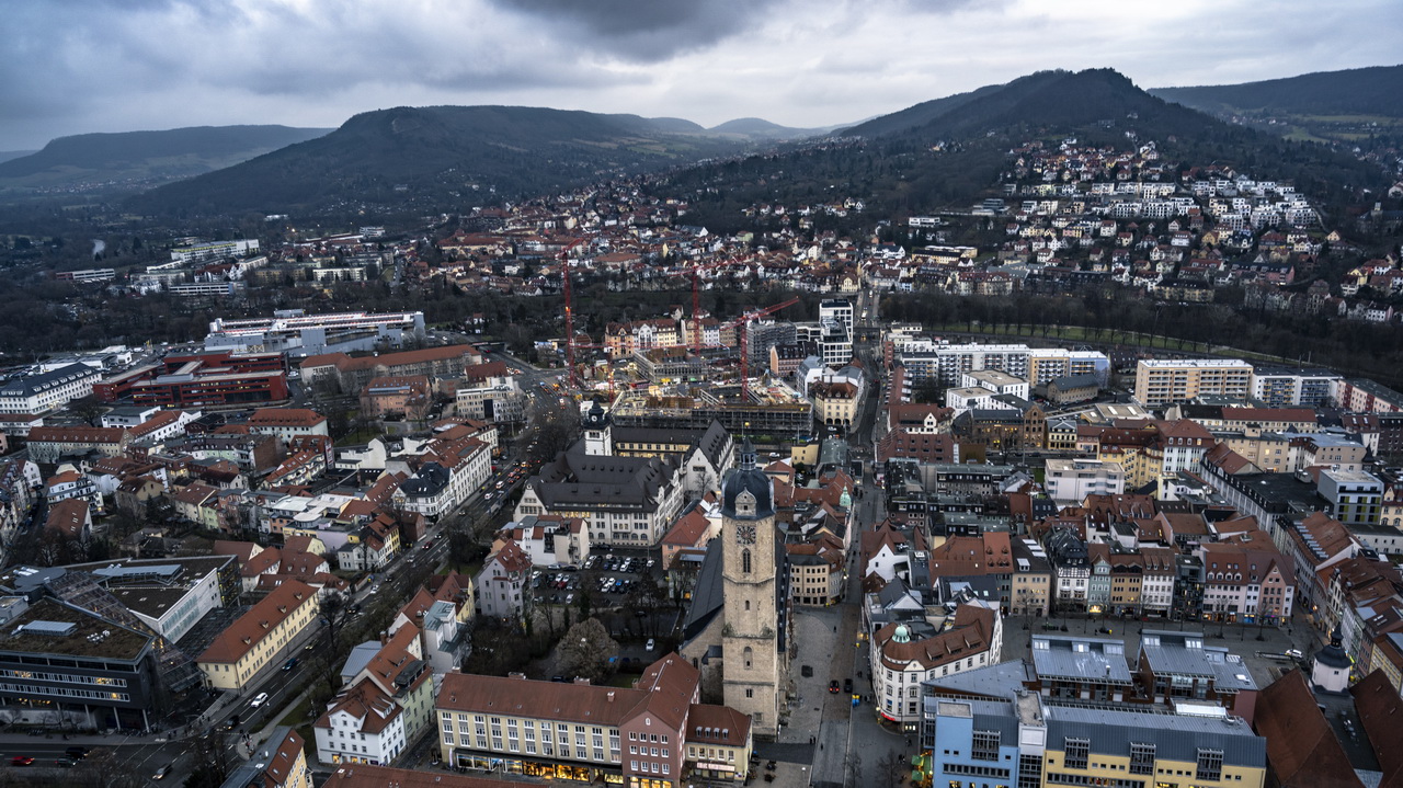 Jena im Januar 2022 - Fotomomente und Sichtweisen