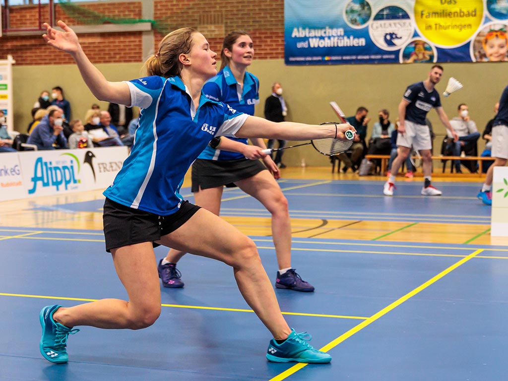1. Badminton-Bundesliga in Jena, Foto: Steffen Nichterlein