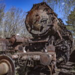 Euch erwartet sehr viel Geschichte aus Metall auf Schienen, Dampflokomotiven aus der vorkriegszeit bis zur späteren DDR. Private Loksammlung im brandenburgischen Falkenberg. Fotos: Frank Liebold // Jenafotografx