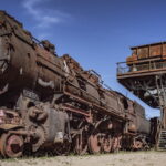 Skurrile Leidenschaft und nostalgisches Flair an verlassenen Orten - gepaart mit sehr viel rustikalen, rostigen Metall, was einst auf Schienen durch die Lande fuhr. Private Loksammlung im brandenburgischen Falkenberg. (Fotos: Frank Liebold // Jenafotografx