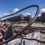 Euch erwartet sehr viel Geschichte aus Metall auf Schienen, Dampflokomotiven aus der vorkriegszeit bis zur späteren DDR. Private Loksammlung im brandenburgischen Falkenberg. Fotos: Frank Liebold // Jenafotografx