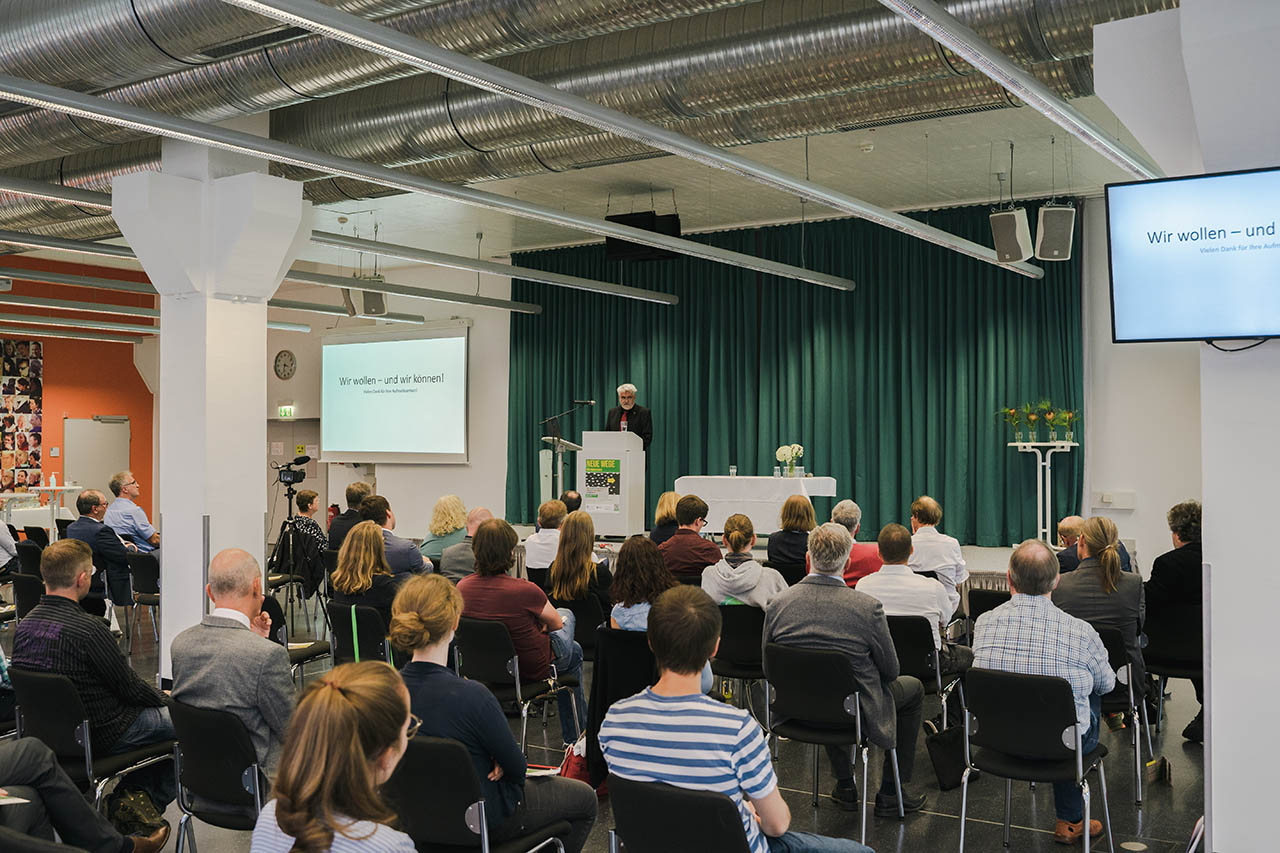 Symposium in der Aula der Ernst-Abbe-Hochschule Jena, Foto: Daniel Bohm