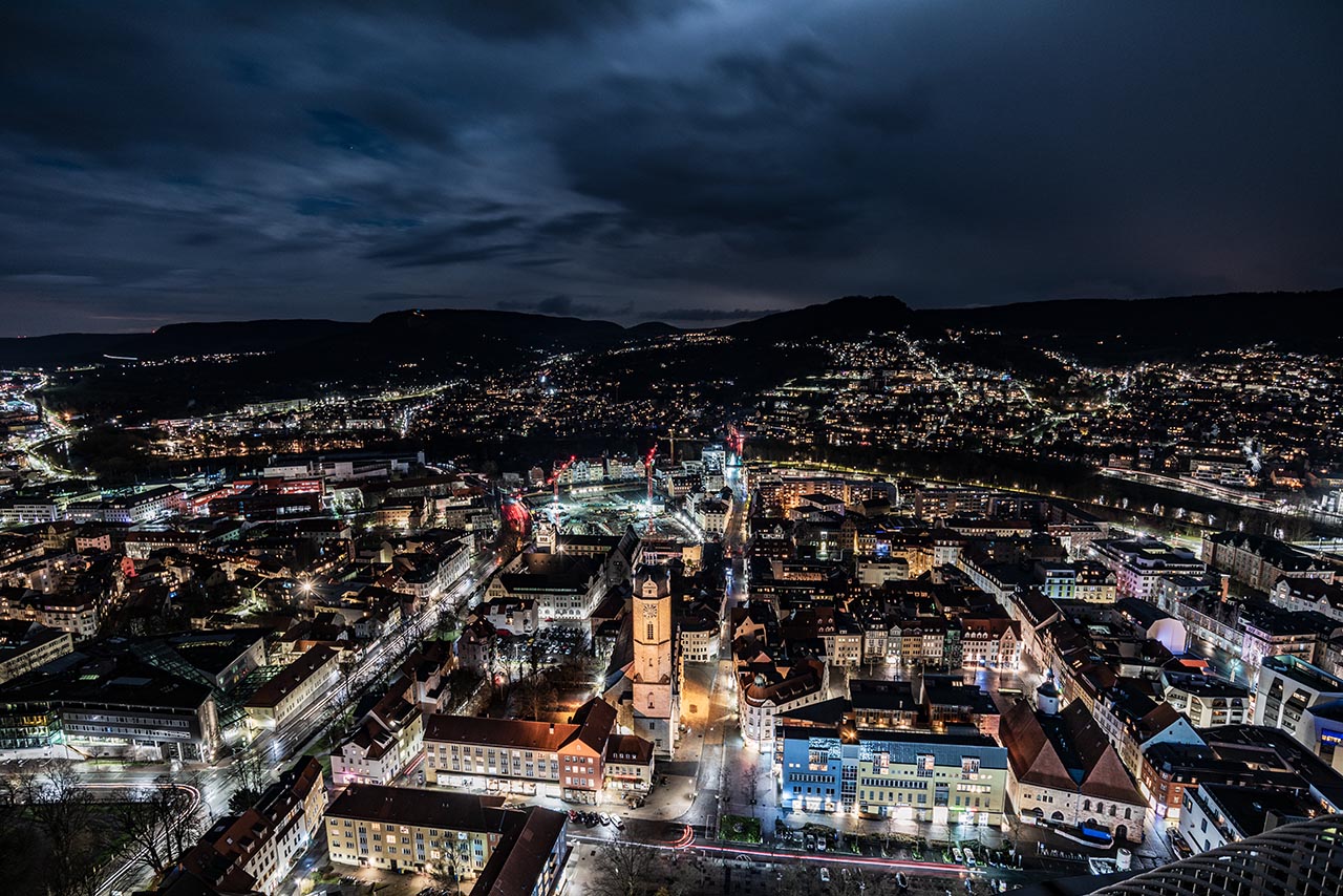 Gasversorgungskrise: 15 öffentliche Gebäude in Jena zuküftig ohne Beleuchtung. Dadurch werden rund 30.000 kWh pro Jahr eingespart. Symbolfoto: Frank Liebold // Jenafotografx