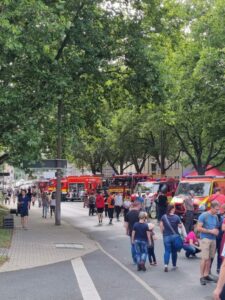 Tag der offenen Feuerwehr in Jena am Sonntag, 28.08.2022, Fotos: DeinJena.de