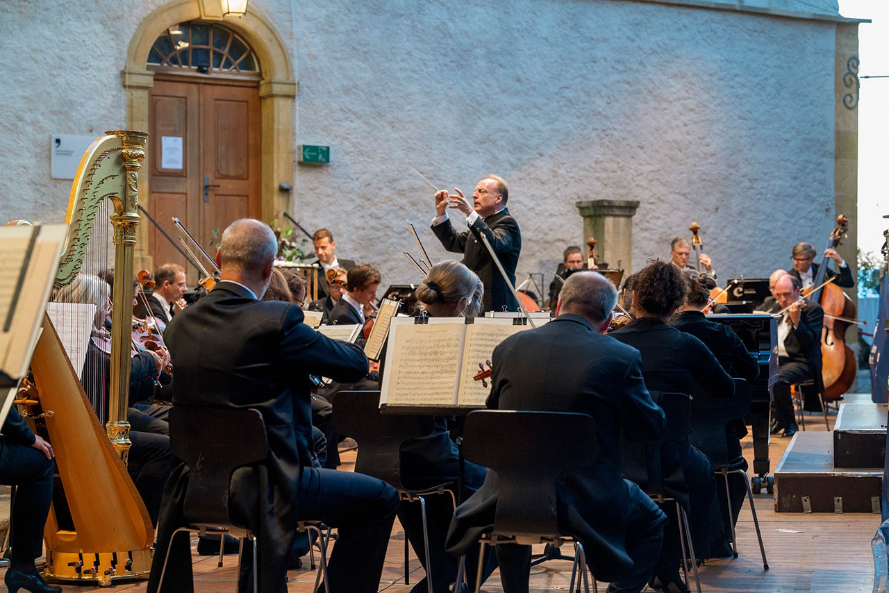 Gastpiel in Murten, Jenaer Philharmonie Foto: Christoph Staemmler