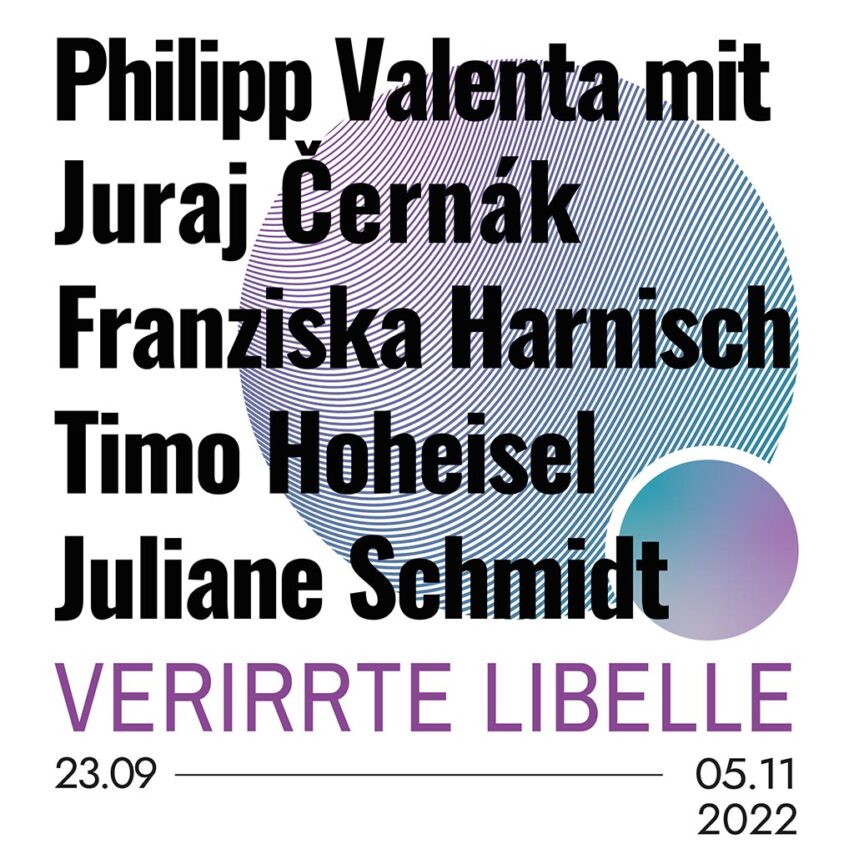 Ausstellung "Verirrte Libelle" // Grafik Jenaer Kunstverein
