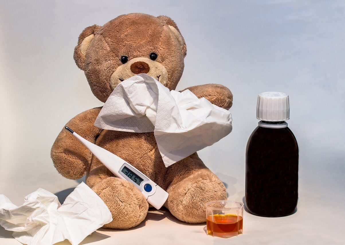 Kinder mit Erkältungssymptomen zu Hause lassen. Symbolfoto, Pixabay