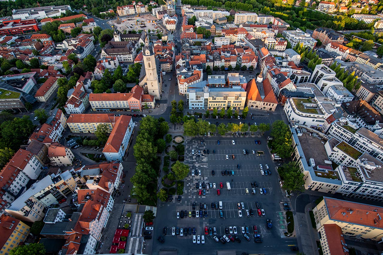 Jenas Innenstadt wird sich in den nächsten Jahren verändern. Foto: Frank Liebold, Jenafotografx