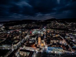 Earth Hour 2021 in Jena, Foto: Frank Libeold // Jenafotografx