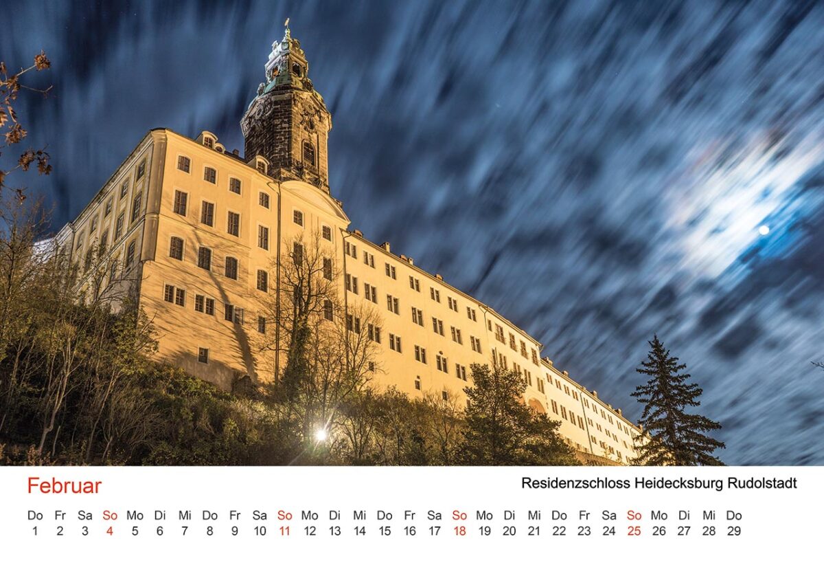 Hol Dir deinen Thüringen - Kalender 2024 einfach nach Hause oder auf Arbeit.