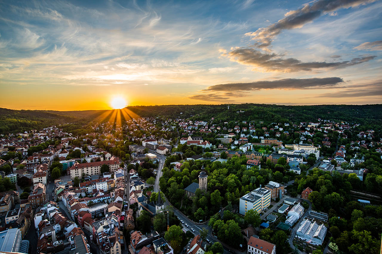 Der Hitzeaktionsplan ist ein zentrales Instrument der Klimaanpassung in Jena. Foto: Frank Liebold, Jenafotografx.de