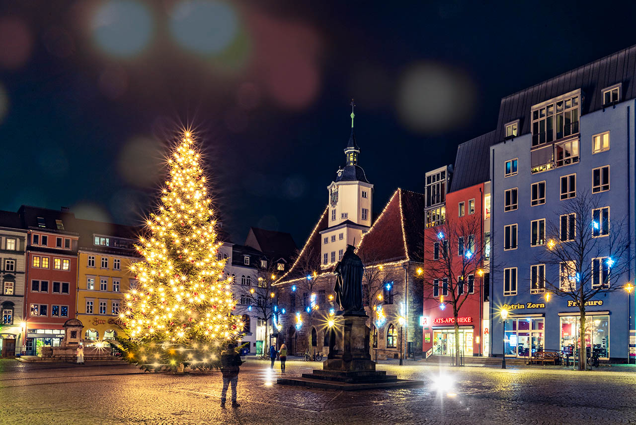 Mach mit und spende Jenas Weihnachtsbaum 2025 – Fichte oder Tanne ab 18 m gesucht! Foto: Frank Liebold, Jenafotografx.de