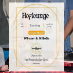 Hoflounge Jena 2025: House Music & Drinks im Rosenkeller