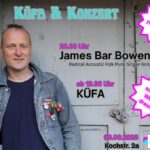 Küfa & Konzert - James Bar Bowen UK 03/06/25 Café Wagner Jena, Gfx. FB Eventbanner Café Wagner Jena