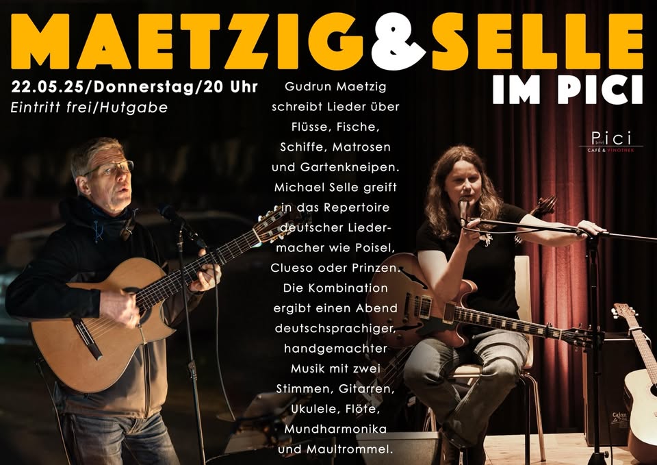 Gudrun Maetzig und Michael Selle LIVE in Pici Jena