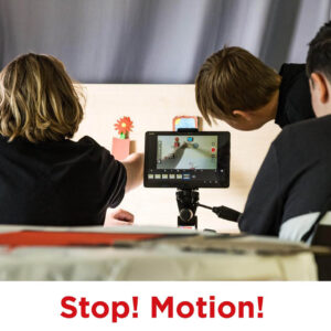 07.07.2025 bis 11.07.2025 STOP! MOTION! DEIN EIGENER TRICKFILM, Fotografik / WS-Banner Künstlerische Abendschule Jena
