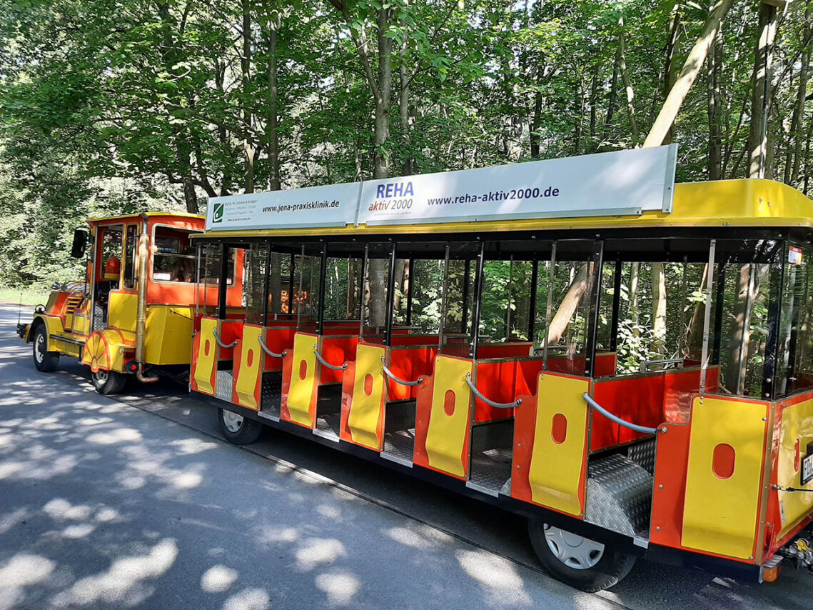 Die kostenlose Tschu-Tschu-Bahn fährt ab 9:30 Uhr stündlich vom Mühltal zum Startpunkt. Foto: Bündnis für Familie