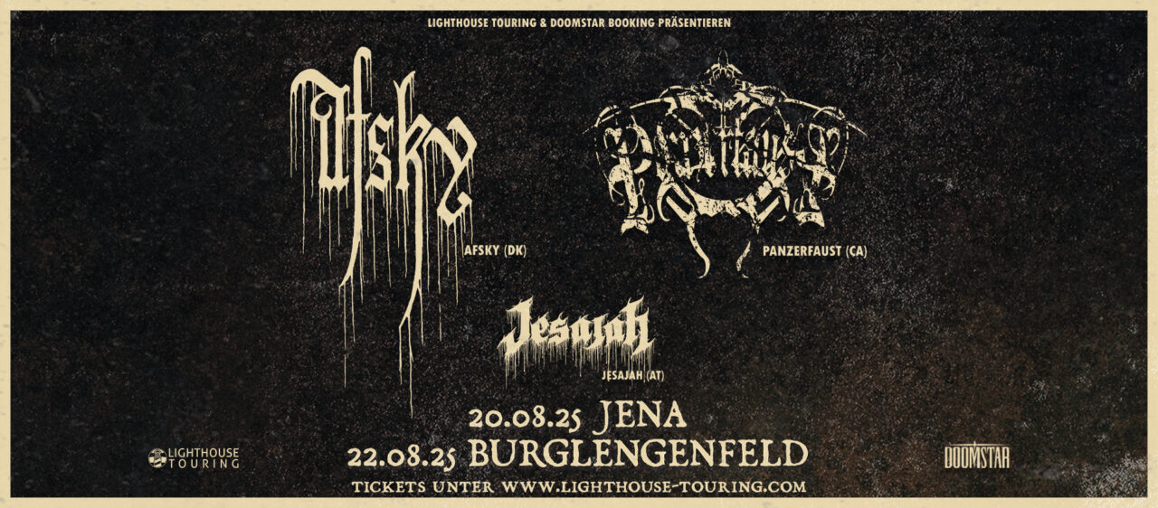 Afsky & Panzerfaust live am 20.08.2025 in Jena