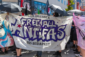 Antifa-Demo in Jena: Über 5.000 Menschen demonstrieren, Foto: Frank Liebold, Jenafotografx