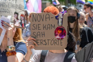 Der Christopher Street Day 2025 in der Jenaer Innenstadt. Foto: Frank Liebold, Jenafotografx