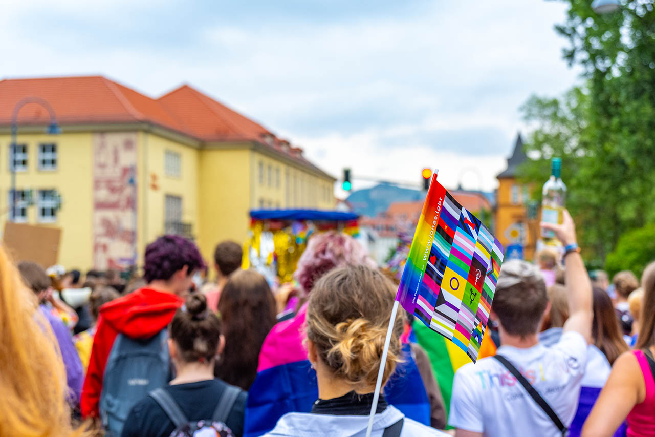 CSD Jena 2025 – Nie wieder still! Foto: Frank Liebold, Jenafotografx