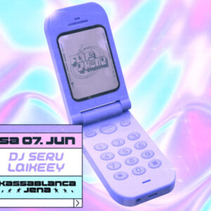 Back to the 2000s – Sound, Swag & Style / Flipphone Vol. 4 – 2000er Clubnacht im Kassa Jena, Gfx. WS-Banner Kassa Jena