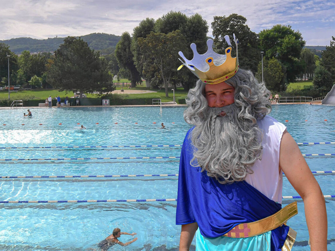Neptunfeste in Jena: Wasserspaß im Ost- & Südbad, Foto: Stadtwerke Jena