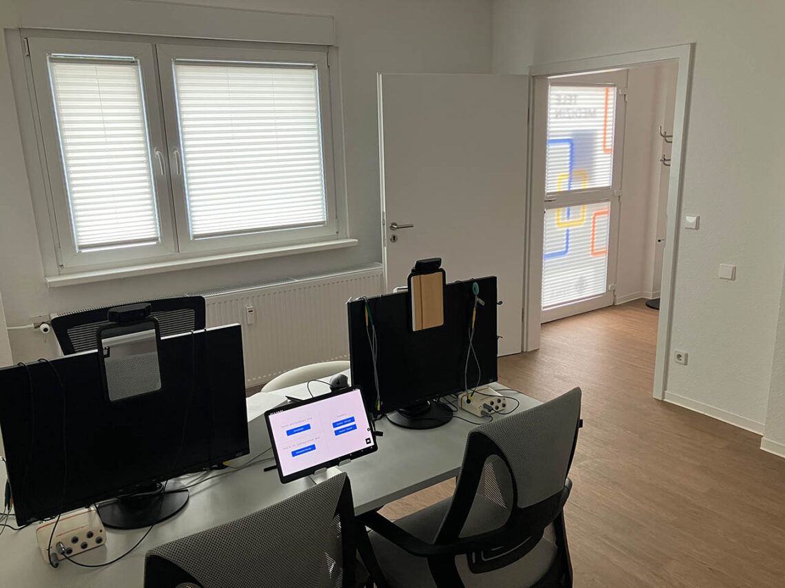 Der Telemedizinraum in Jena-Lobeda: ausgestattet und einsatzbereit.Foto: Stadtwerke Jena
