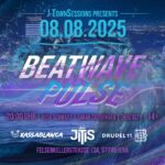 Sommerparty für Jugendliche in Jena! J-TownSessions & Beatwave-Pulse am 08.08. im Kassablanca mit Rosa Schwarz, Sarah Carbonara_ & Dnbeasty. Gfx. FB-Eventbanner Kassa Jena