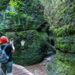 Beeindruckendes Ausflugsziel im Grünen: Rundwanderung durch Drachen- und Landgrafenschlucht