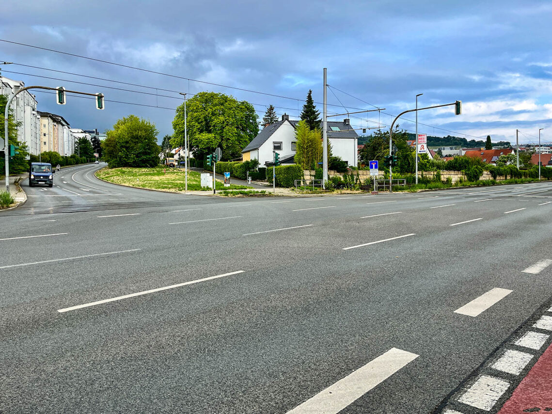 Bahnübergang Winzerlaer Straße Foto: Stadtwerke Jena; A. Tautenhahn