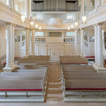 Friedenskirche Spiegelgewölbe und Orgel_Copyright Jenaer Kirchbauverein e.V. Günter Widiger