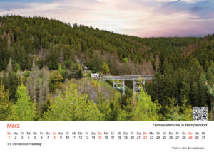März: Ziemestalbrücke – beeindruckendes Relikt der Eisenbahngeschichte