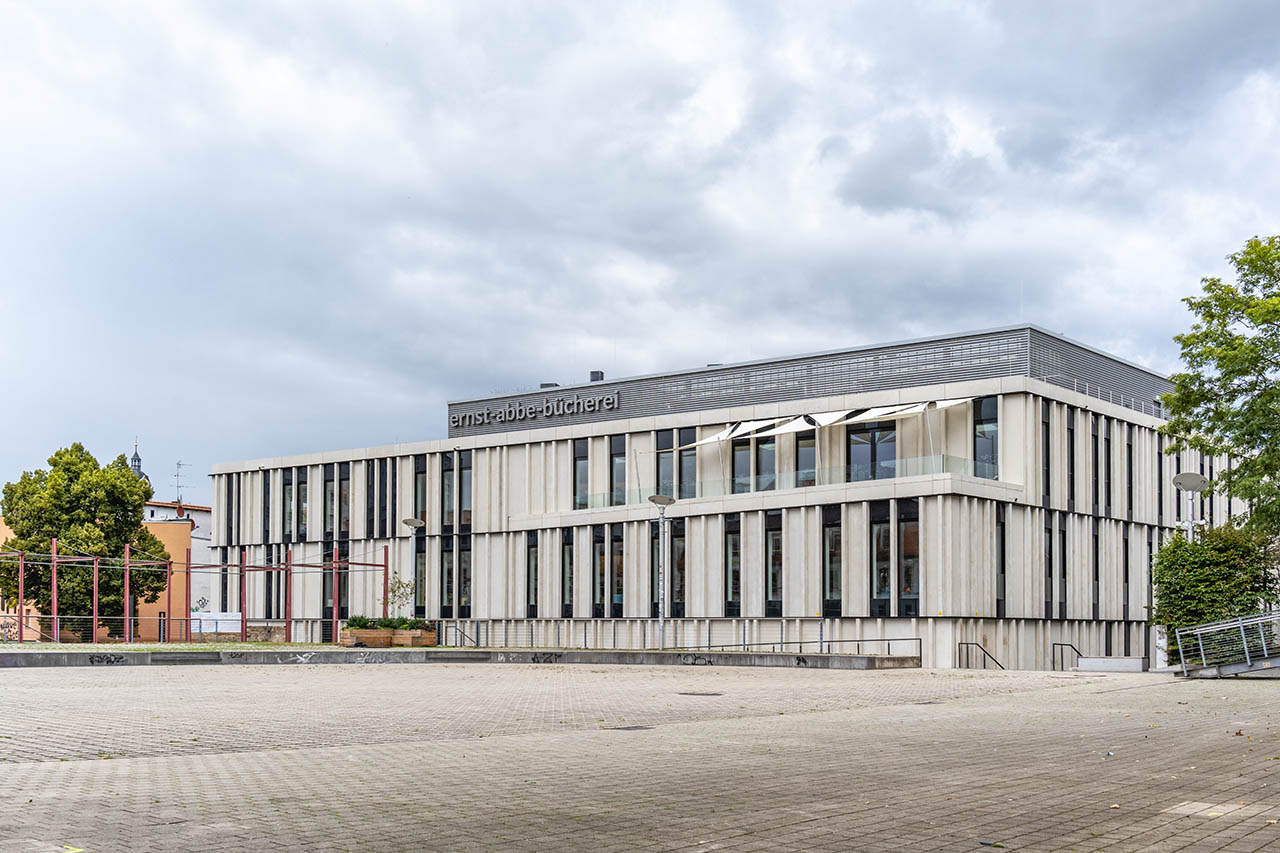 Ernst-Abbe-Bücherei // Foto, Frank Liebold Jenafotografx Ernst-Abbe-Bücherei // Foto, Frank Liebold Jenafotografx